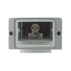 Berge Inez Kerti oldalfalra helyezhető matt ezüst színű lámpa GU10-es foglalattal