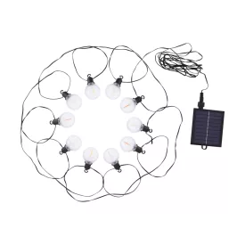   Strühm GLASI LED RGB napelemes fekete 7,5 m-es girland lámpa 3W