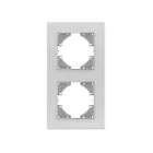 Videx Binera ezüst színű alumínium dupla függőleges keret (6/48)