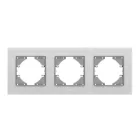 Videx Binera ezüst színű alumínium vízszintes függőleges keret (6/48)