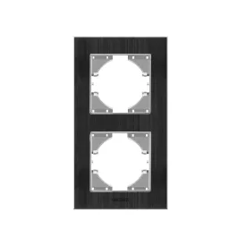   Videx Binera fekete színű alumínium dupla függőleges keret (6/48)