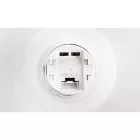 MasterLED Mevo 2xE27-es foglalatú beépített mozgásérzékelős kerek fehér mennyezeti lámpa