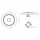 VIDEX LED parkvilágítás 80-120W 3000-6500K