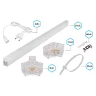 MasterLED Hexagon 5S LED lámpa 192W 168x238cm szett 6500K