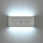 Videx felfelé és lefelé világító beépített LED-es újratölthető lámpa mágneses hátlappal 3000-6500K