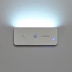 Videx felfelé és lefelé világító beépített LED-es újratölthető lámpa mágneses hátlappal 3000-6500K