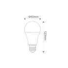 MasterLED E27-es foglalatú 10 W-os mozgásérzékelős izzó natúr fehér