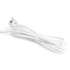 Videx Oncord fehér színű 5-ös professzionális hosszabbító kapcsolóval 3m-es kábellel