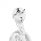 Videx Oncord fehér színű 6-os professzionális hosszabbító kapcsolóval 3m-es kábellel