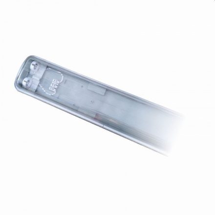 EcoLight 150 cm-es armatúra 2x18 W-os víztiszta fedéllel