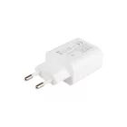 MasterLED gyorstöltő 20 W-os 1 x USB-C  1 x USB-A fehér adapter