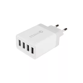 MasterLED gyorstöltő 20 W-os 4 x USB-C fehér adapter