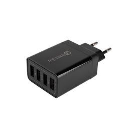 MasterLED gyorstöltő 20 W-os 4 x USB-C fekete adapter