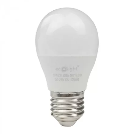 EcoLight Golf E27-es foglalatú 10 W-os  6500K  900 lm  LED izzó