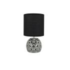 Strühm Dragona fekete színű asztali lámpa E14-es foglalattal