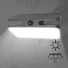 Eurolamp fali napelemes lámpa 7W 700lm természetes fehér 4000K mozgásérzékelővel IP54