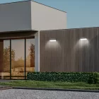 Eurolamp fali napelemes lámpa 7W 700lm természetes fehér 4000K mozgásérzékelővel IP54