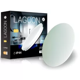   Lagoon 72 W-os ø600 mm kerek natúr fehér mennyezeti lámpa IP44-es védettségű