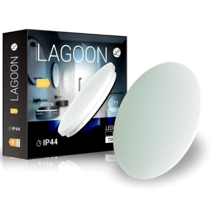 Lagoon 72 W-os ø600 mm kerek natúr fehér mennyezeti lámpa IP44-es védettségű