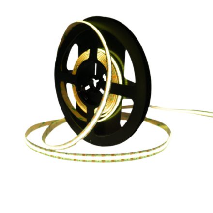 EcoLight COB led szalag RGB  810 lm/méter  15 W/méter  12 V  IP20  5m / tekercs