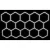MasterLED Hexagon 14L LED lámpa 570W, 523 × 301cm szett 6500K