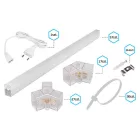 MasterLED Hexagon 14L LED lámpa 570W, 523 × 301cm szett 6500K