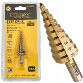Crownman Lépcsős Furó 4-20mm