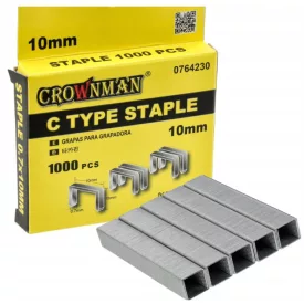 Crownman Kárpitós Tűzőgép Kapocs 0.7x10mm 1000 db