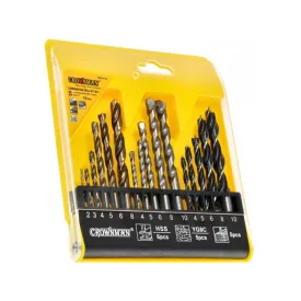 Crownman 16 db-os Fúrószár Készlet