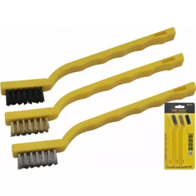 Crownman 3 db-os Mini Drót Kefe 18cm