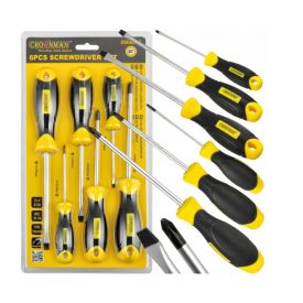 Crownman 6 db-os mágneses csavarhúzó készlet