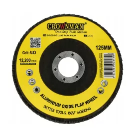 Crownman Lamellás Csiszoló Korong 125mm P40
