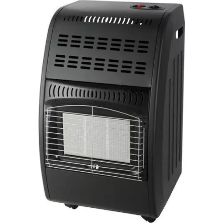 Eurolamp kerámia gáztűzhely 4200W fekete 42x39x72cm