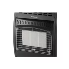 Eurolamp kerámia gáztűzhely 4200W fekete 42x39x72cm