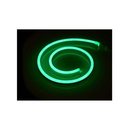 NEON LED szalag - 230V - 1m - 8W/m zöld