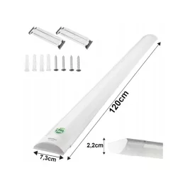   Berge Batten Led 36 W  120 cm  4000K  falon kívüli fehér lámpa