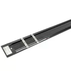 Berge Batten Led 36 W, 120 cm, falon kívüli fekete lámpa IP20-as védettséggel