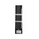 Berge Batten Led 36 W, 120 cm, falon kívüli fekete lámpa IP20-as védettséggel