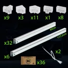 Berge Hexagon LED Garázsvilágító, 310W 2166x2906mm, 6500K