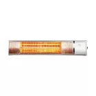Eurolamp fali aranycsöves fürdőszobai fűtőtest 2000 W, IP65, távirányítóval
