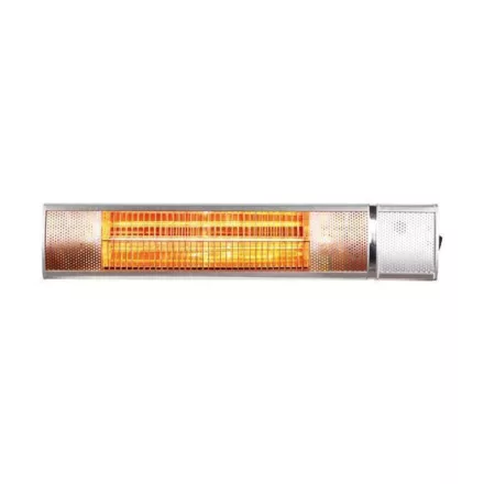 Eurolamp fali aranycsöves fürdőszobai fűtőtest 2000 W, IP65, távirányítóval
