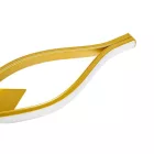 MasterLed Bramis LED fali lámpa 16W 58cm arany