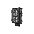 MasterLED Téglalap alakú, hideg fehér színhőmérsékletű, 48 W-os munkalámpa narancssárga irányjelzővel