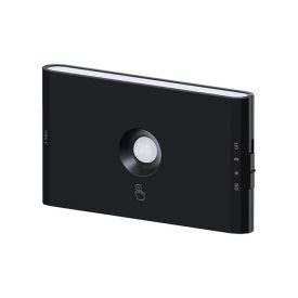   MasterLed Wolf mozgázsérzékelős fekete LED lámpa állítható színhőmérséklettel