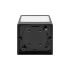 MasterLED Cube-3, fekete oldalfali lámpa, GX53-es foglalattal