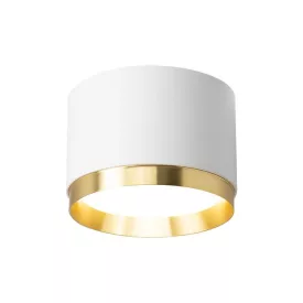   MasterLED Lumet fehér/arany mennyezeti lámpatest, GX53-as foglalattal