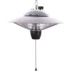 Eurolamp függesztett mennyezeti hősugárzó szürke, 2000W, IP24