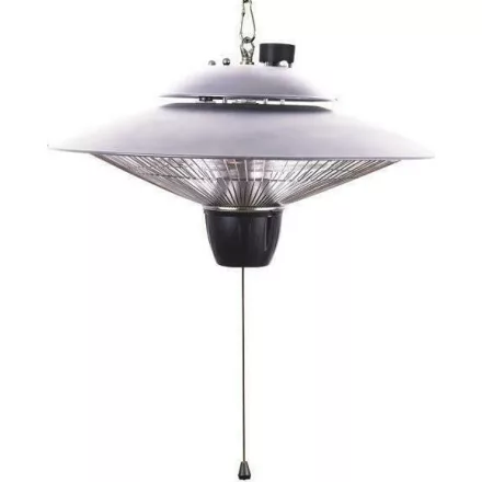 Eurolamp függesztett mennyezeti hősugárzó szürke, 2000W, IP24