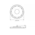 Videx HB01 lámpa 100W 5000K 12000Lm 220V fekete színű