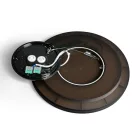 Videx mennyezeti lámpa, állítható színhőmérséklettel 2400LM 3000K/4000K/5000K fekete színű